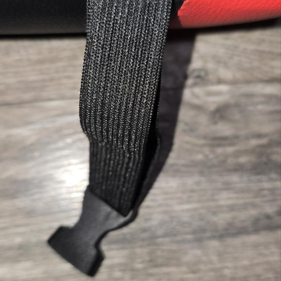 GTRacing Gaming Chair Racing Style Lower Back Pillow Red & Black - Picture 5 of 6